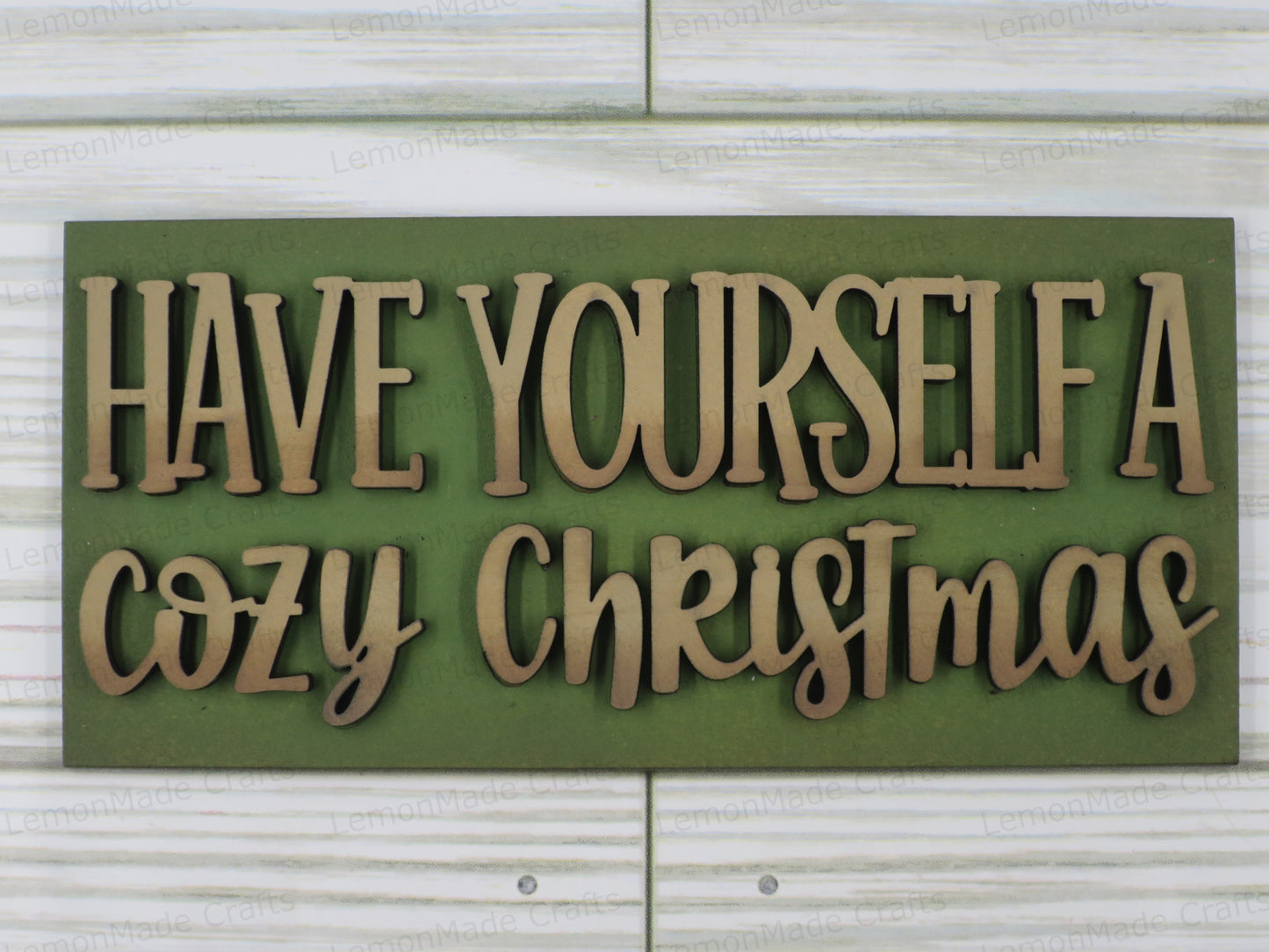 Interchangeable Mini Tile: Cozy Christmas