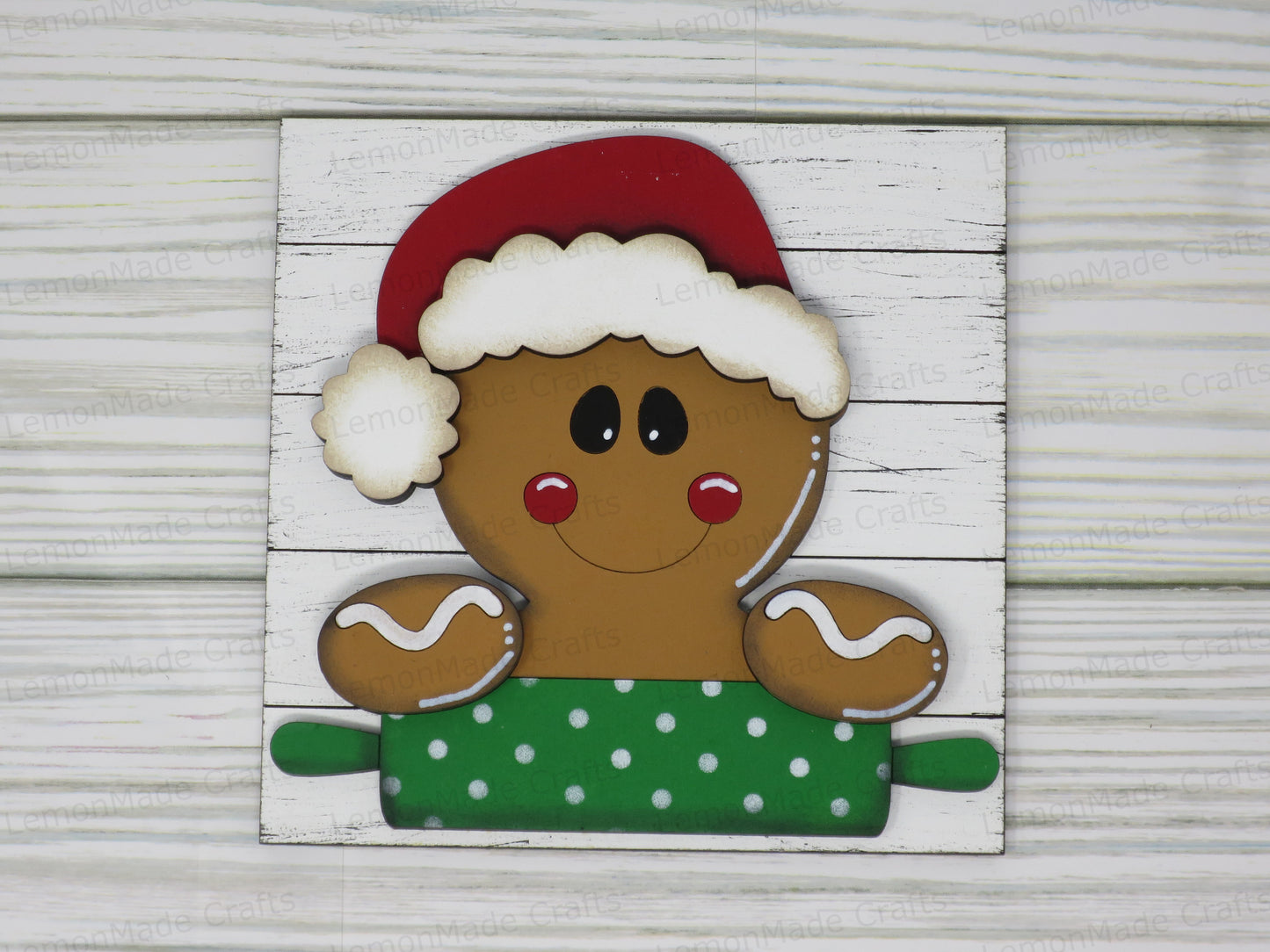 Interchangeable Tile: Gingerbread Kisses