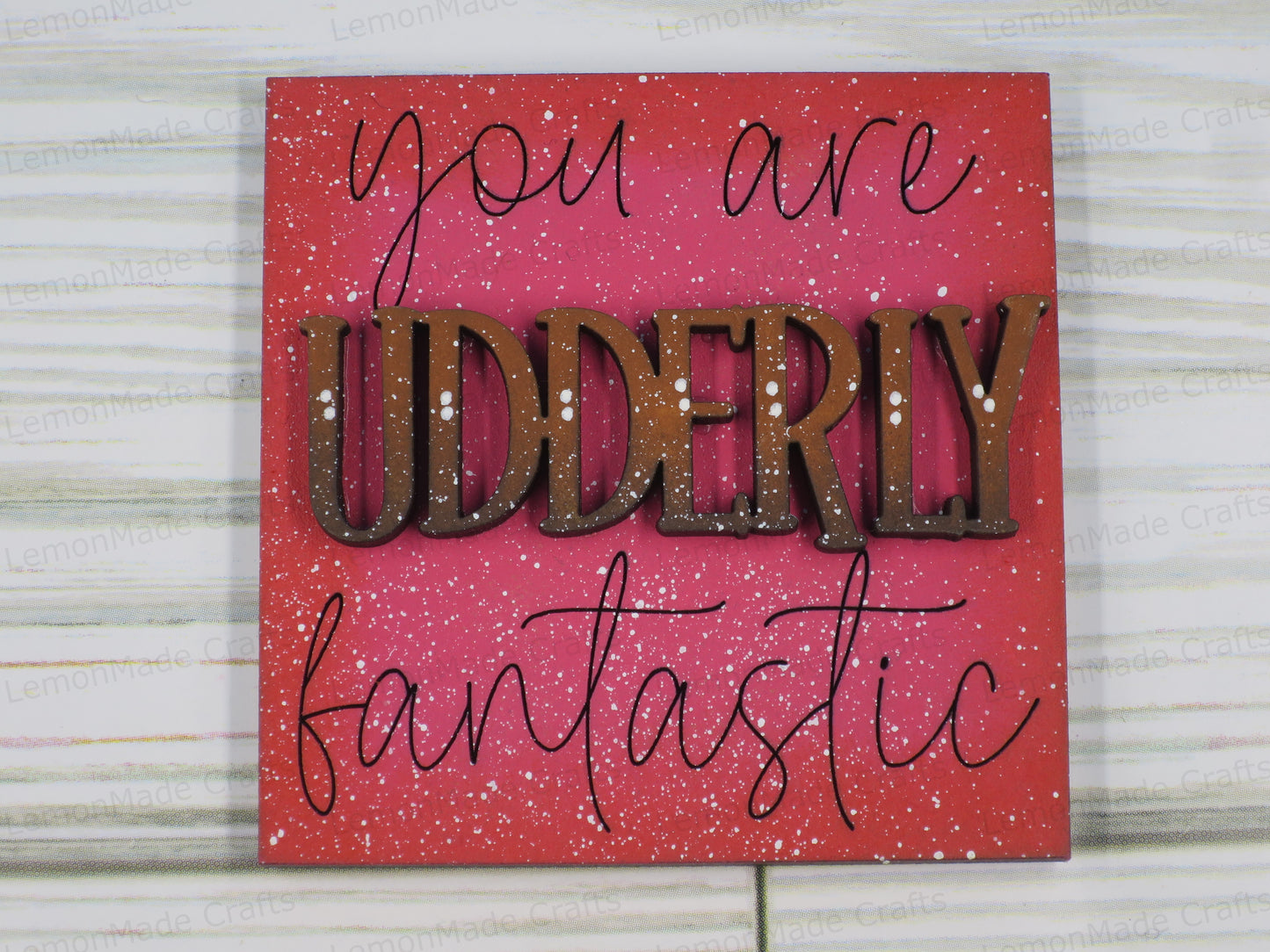 Interchangeable Mini Tile: Highland Valentines