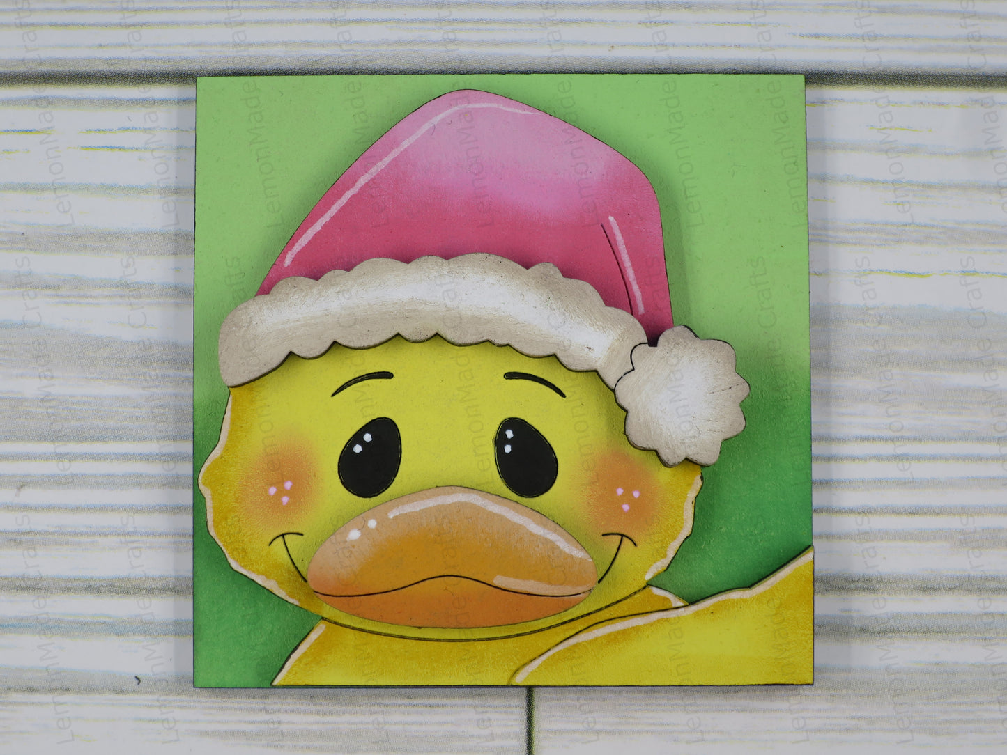 Interchangeable Mini Tile: Christmas Duck