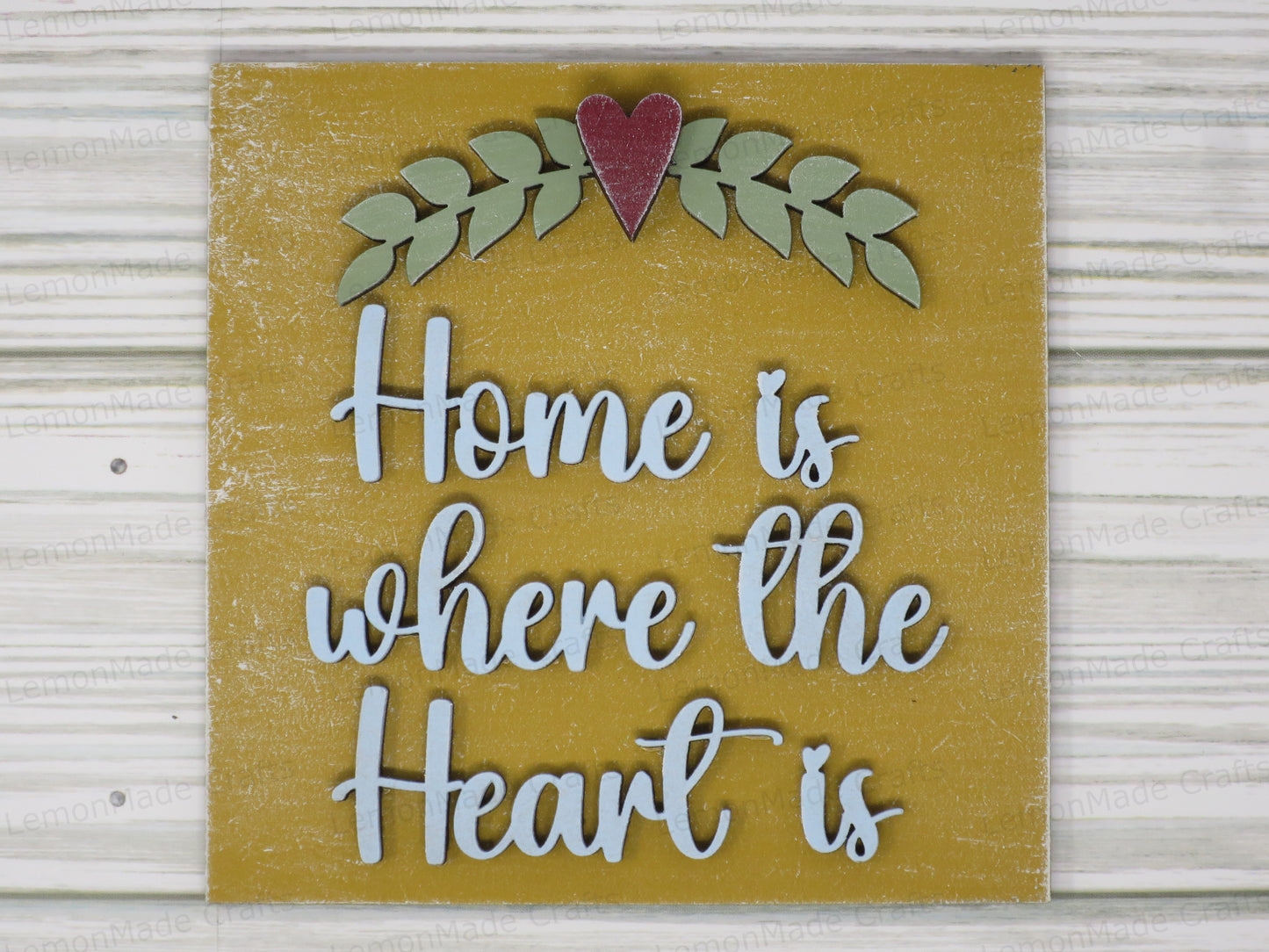 Interchangeable Tile: Home Sweet Home