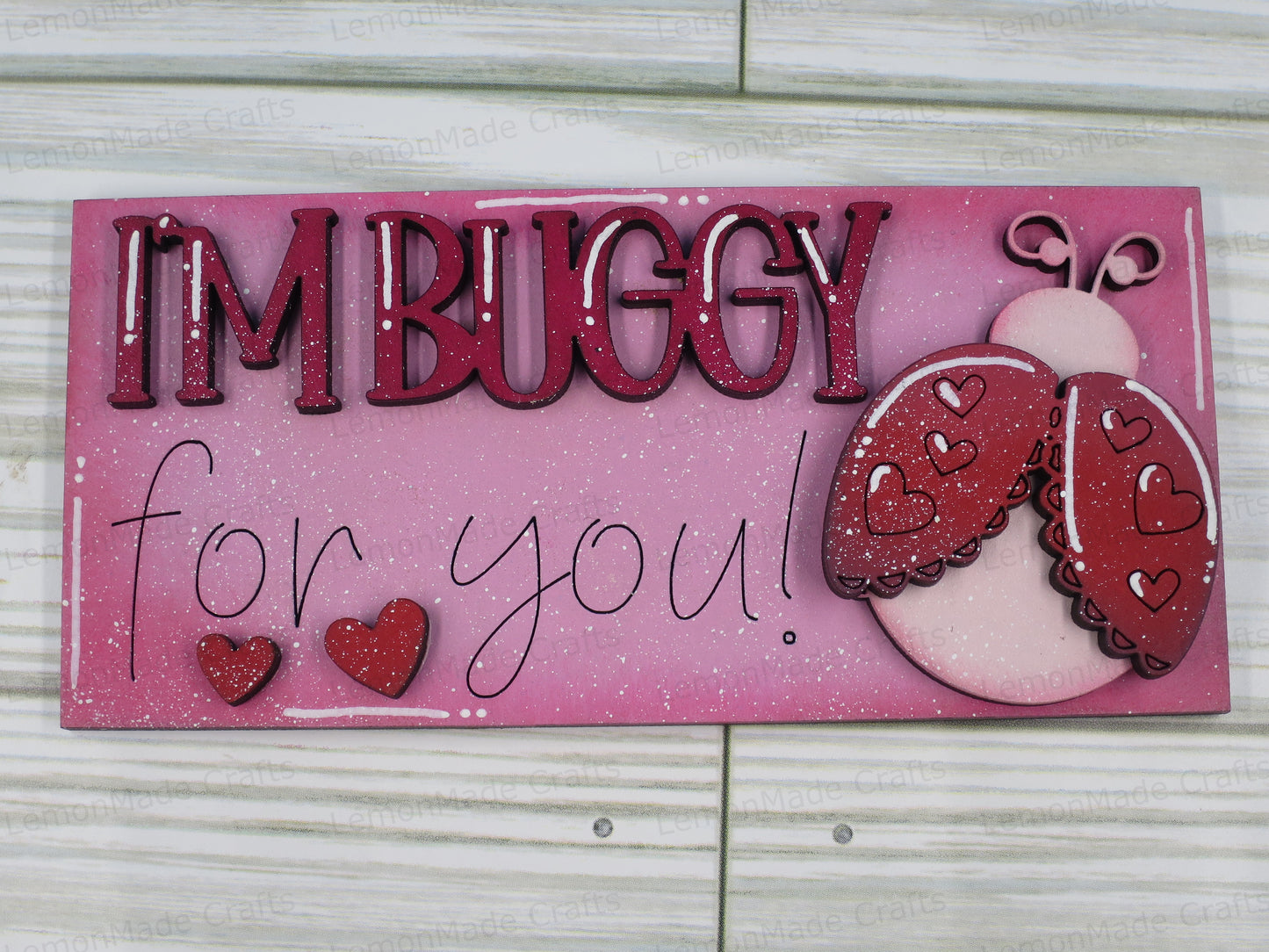 Interchangeable Mini Tile: Love Bug Valentines