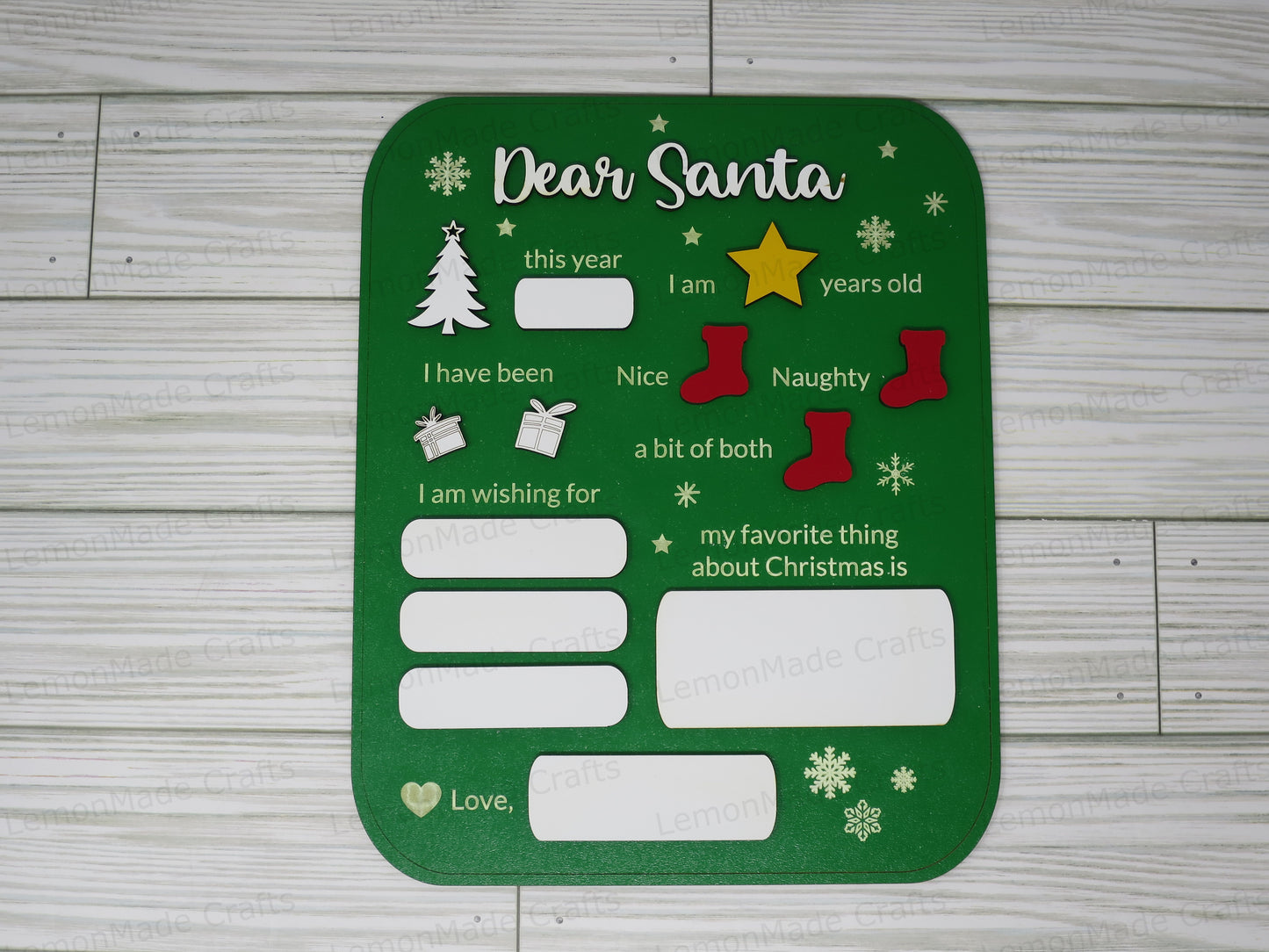 Santa Board