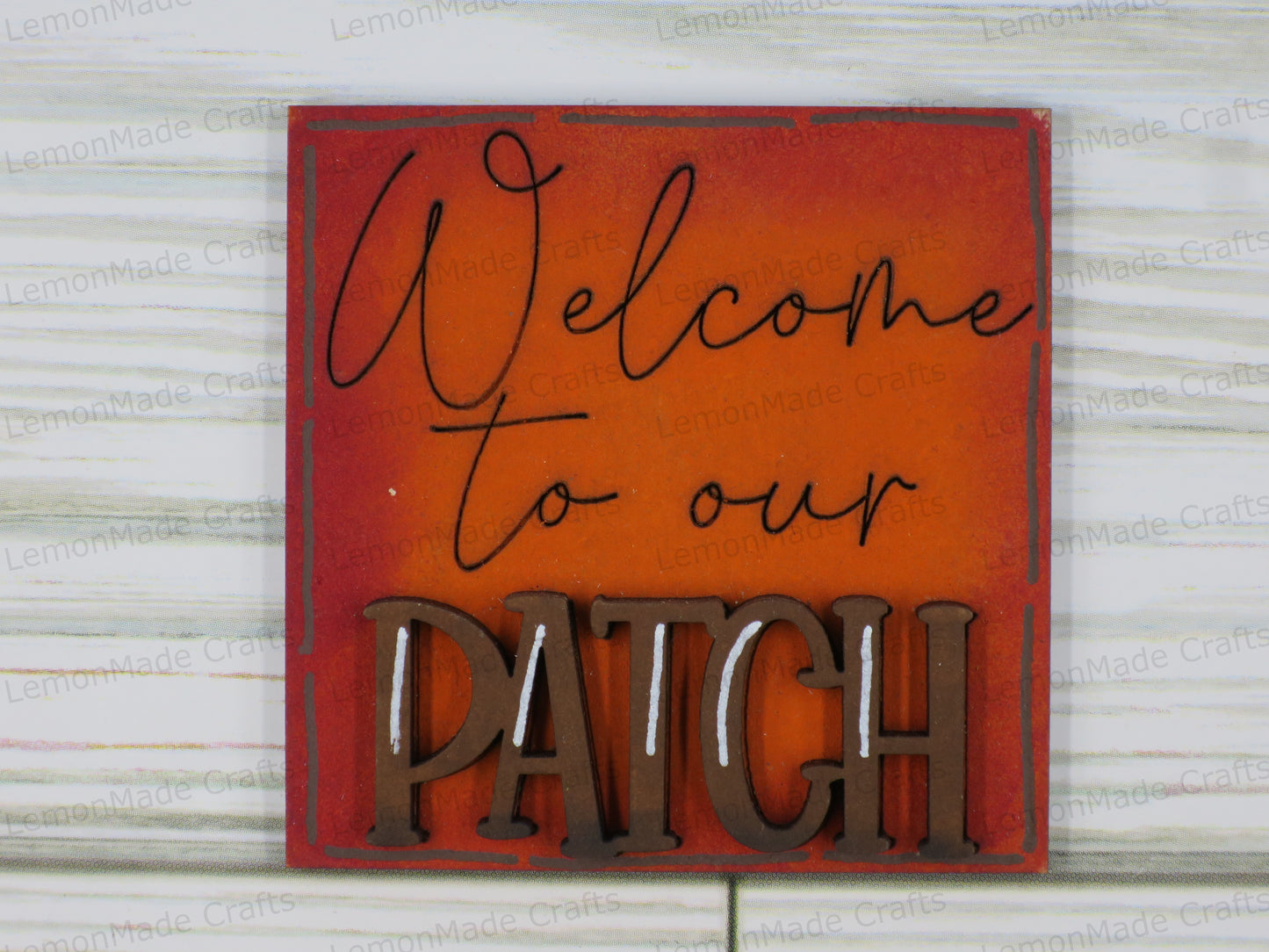 Interchangeable Mini Tile: Fall