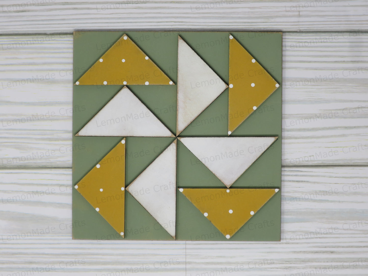 Interchangeable Tile: Barn Quilt