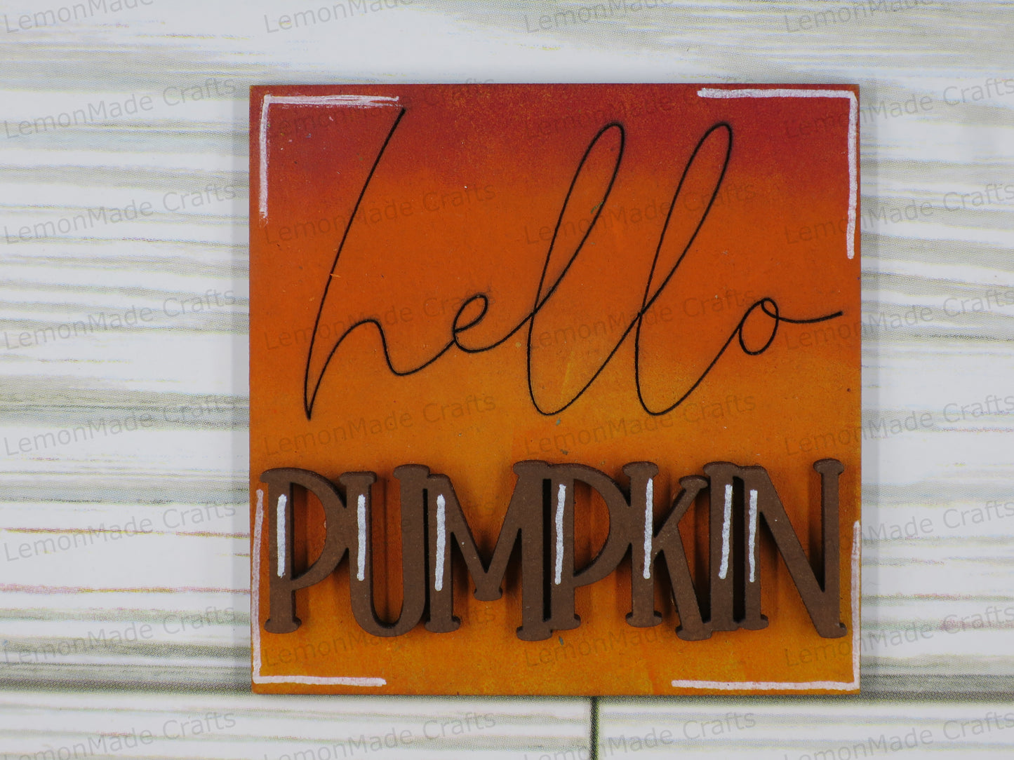 Interchangeable Mini Tile: Fall