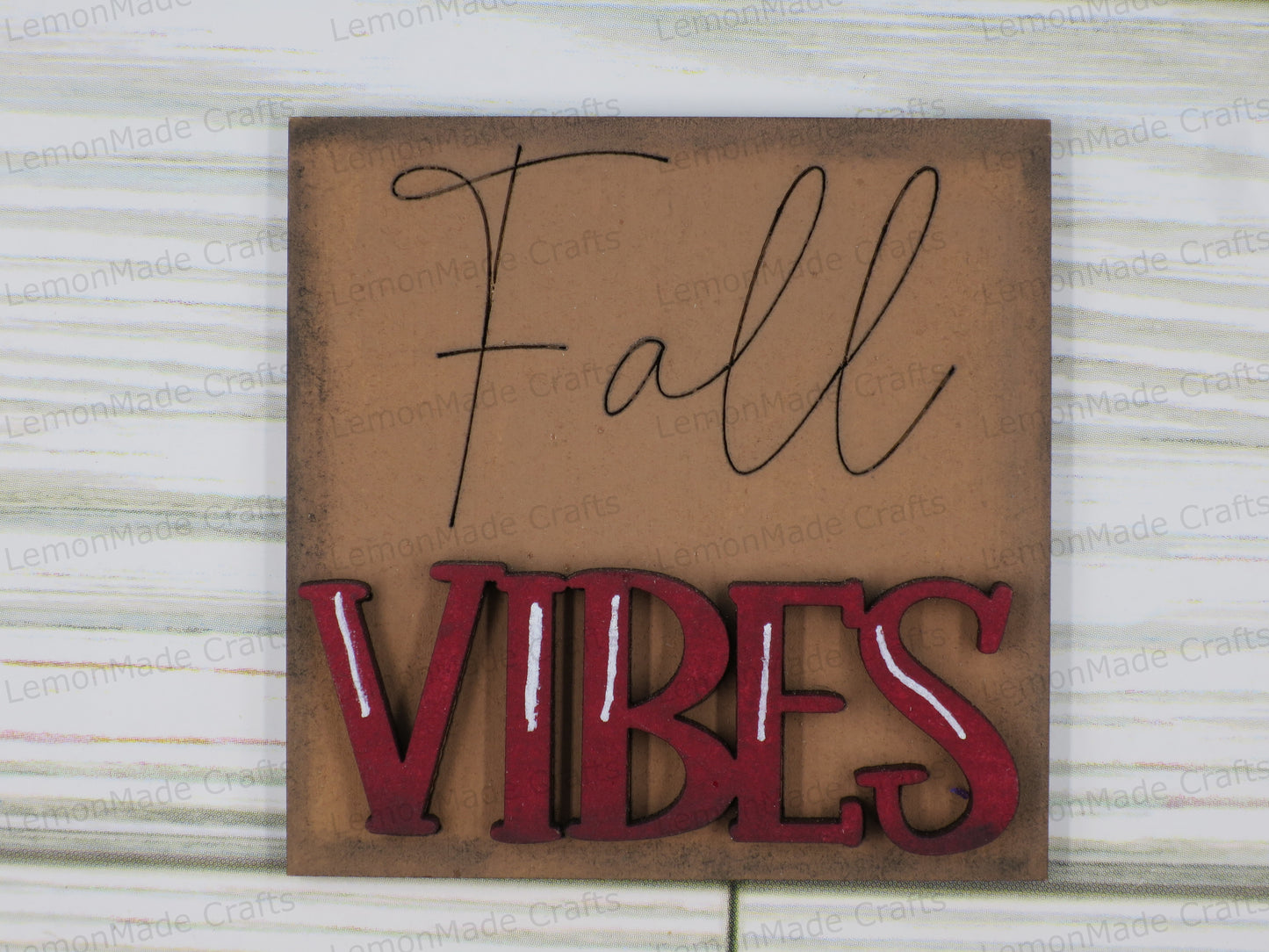 Interchangeable Mini Tile: Fall