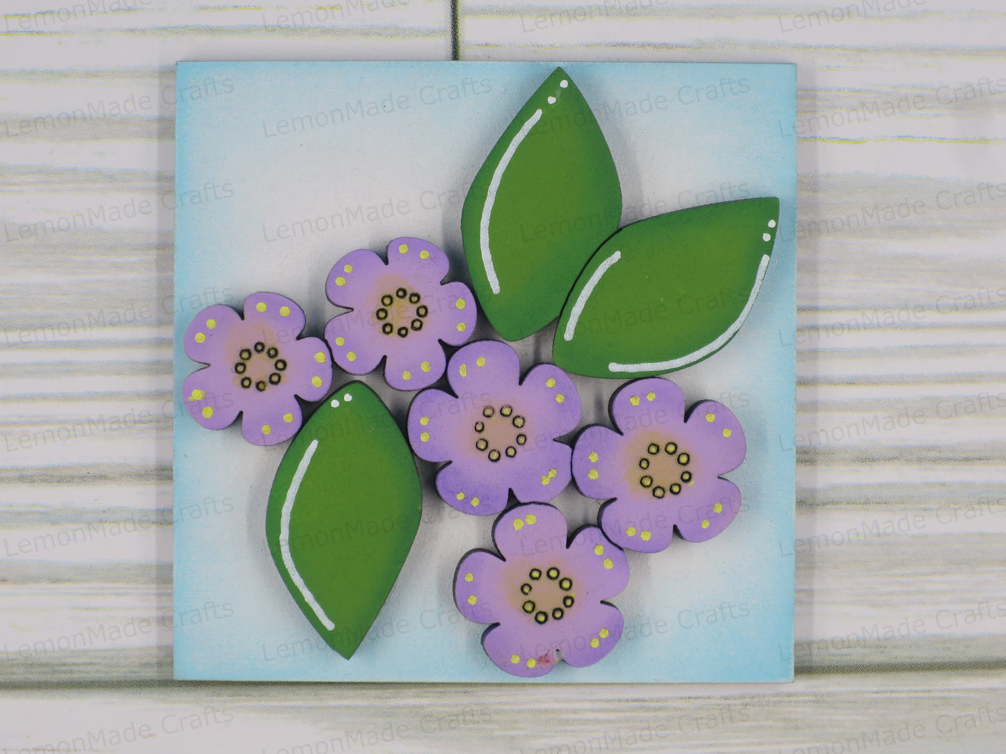 Interchangeable Mini Tile: Bird Spring