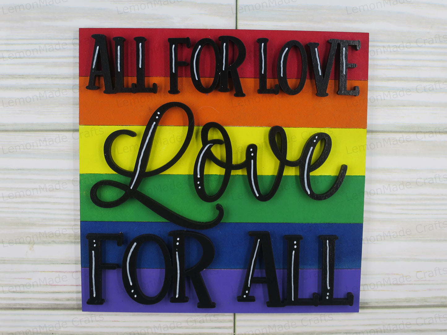 Interchangeable Tile: Pride Two