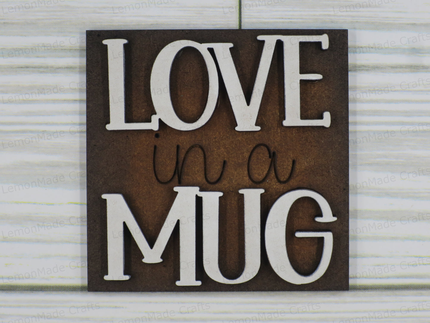 Interchangeable Mini Tile: Coffee