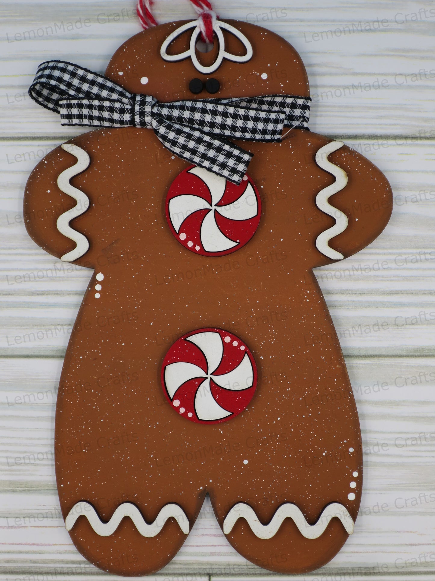 Ornament-Gingerbread Christmas