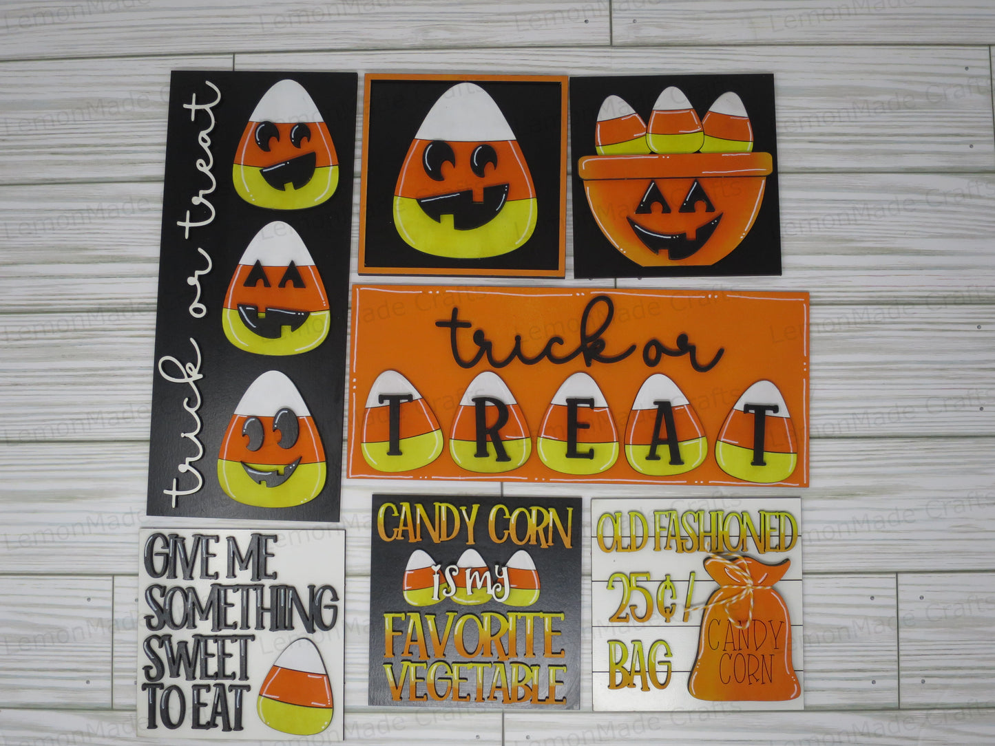 Interchangeable Tile: Candy Corn
