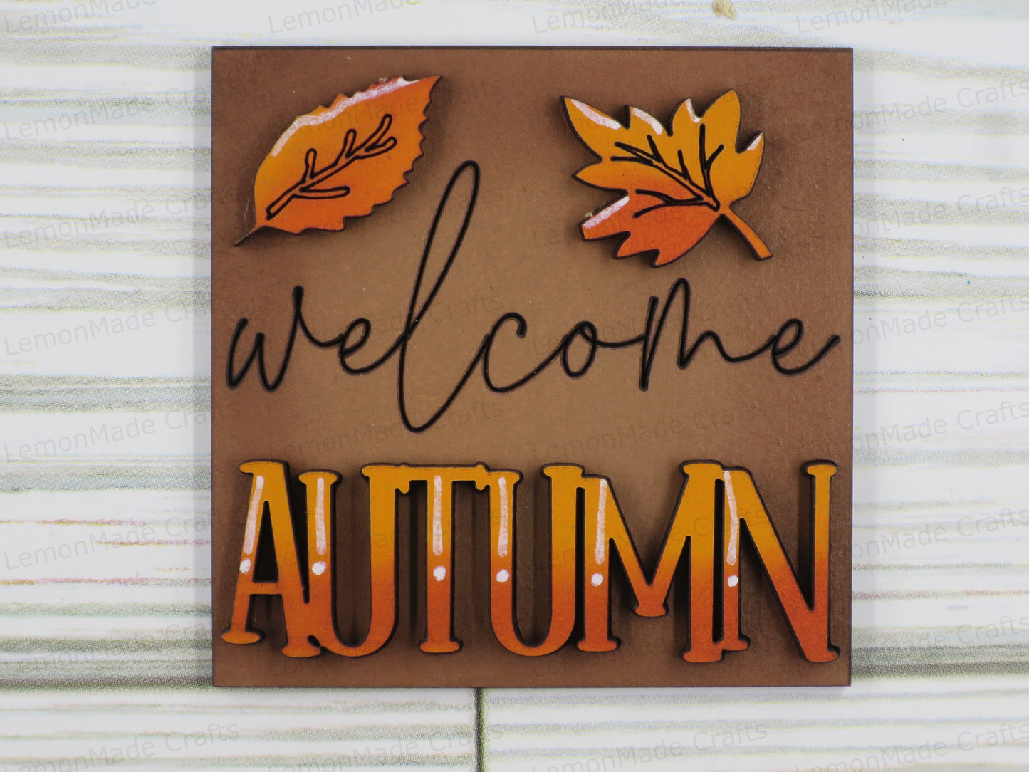Interchangeable Mini Tile: Fall