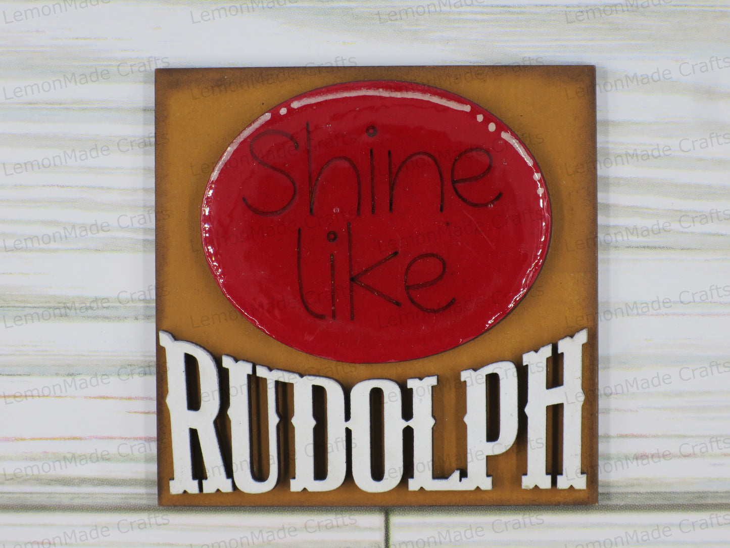 Interchangeable Mini Tile: Santa Christmas