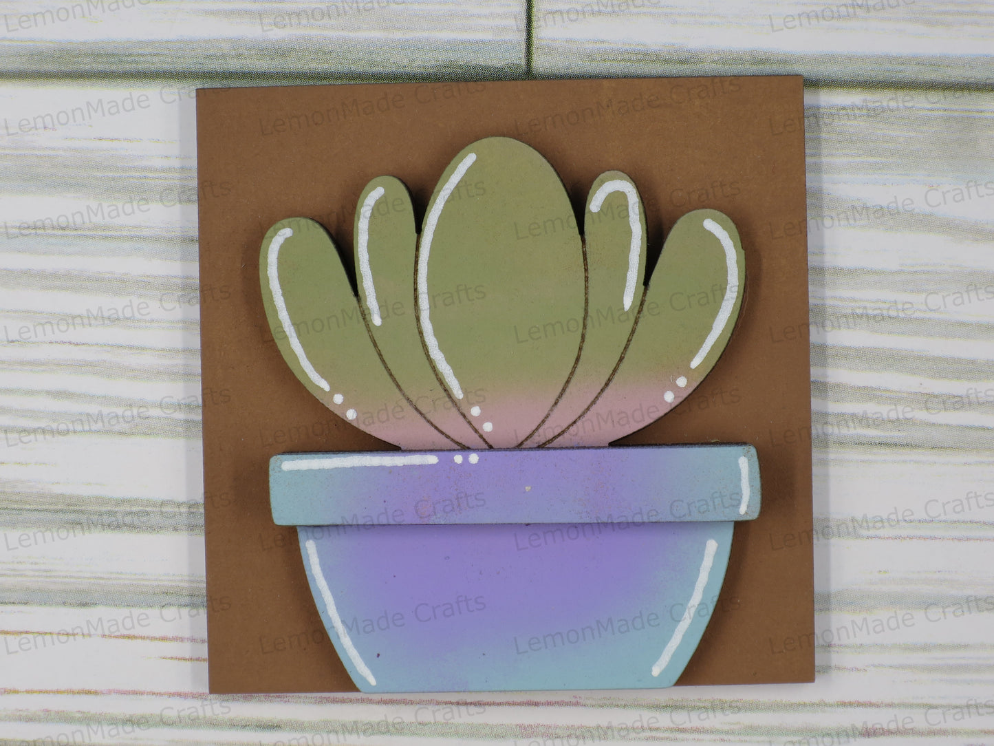 Interchangeable Mini Tile: Succulent