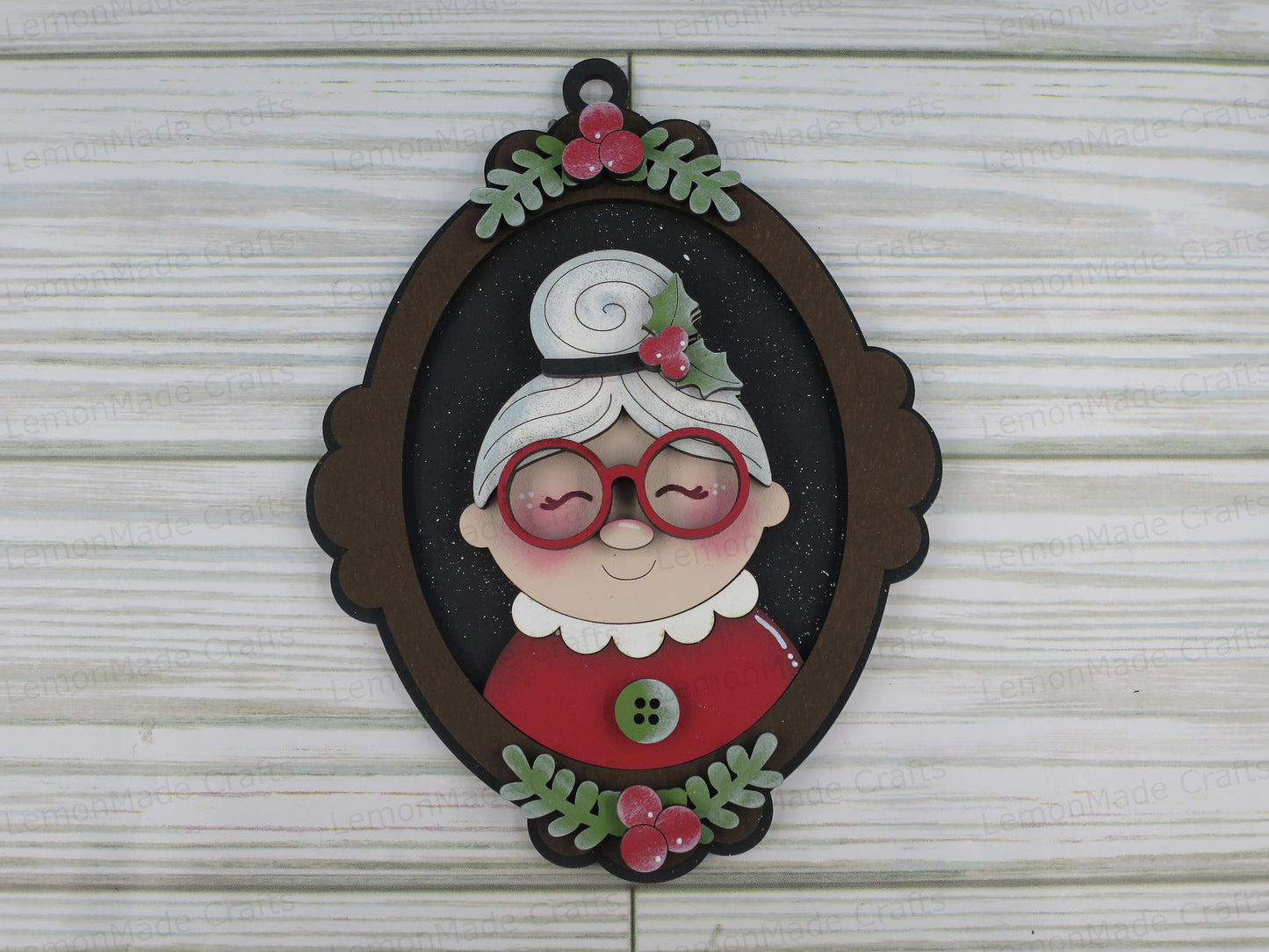 Ornament-Mrs Claus Christmas