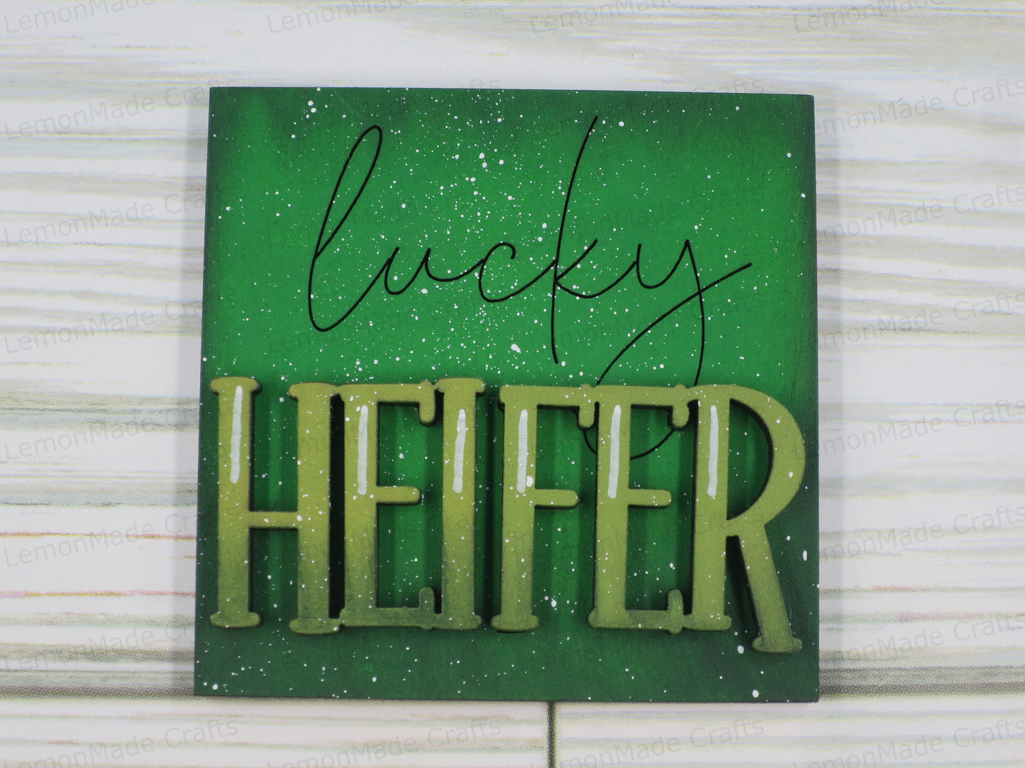 Interchangeable Mini Tile: Highland St.Patrick's Day