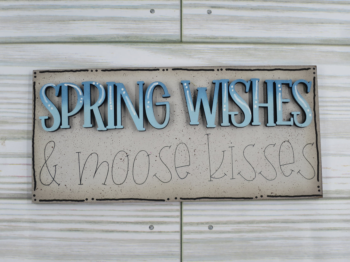 Interchangeable Mini Tile: Moose Spring