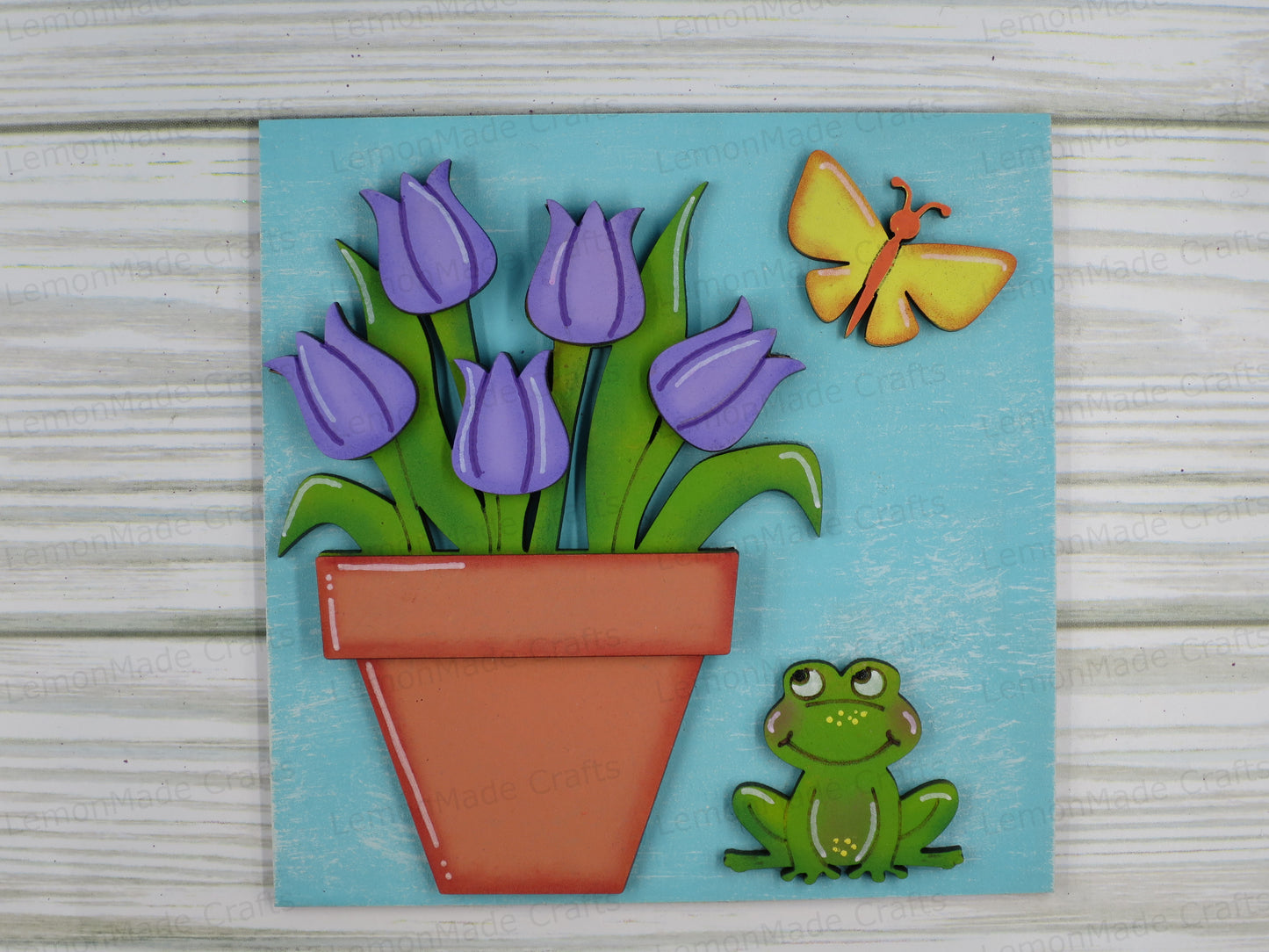 Interchangeable Tile: Spring Flowers