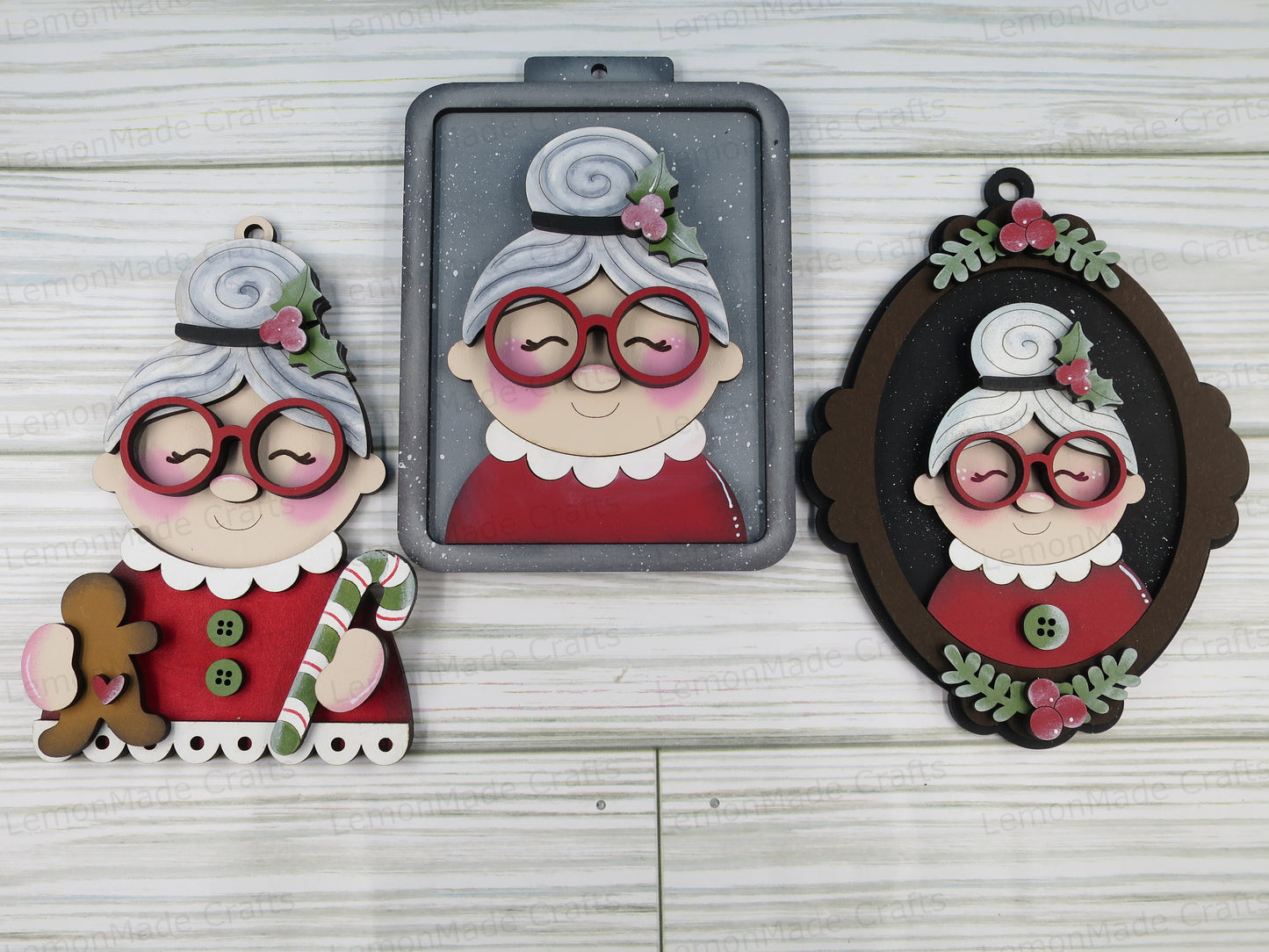 Ornament-Mrs Claus Christmas