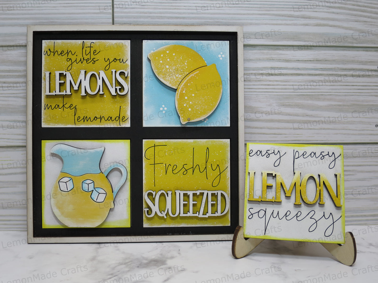 Interchangeable Mini Tile: Lemon