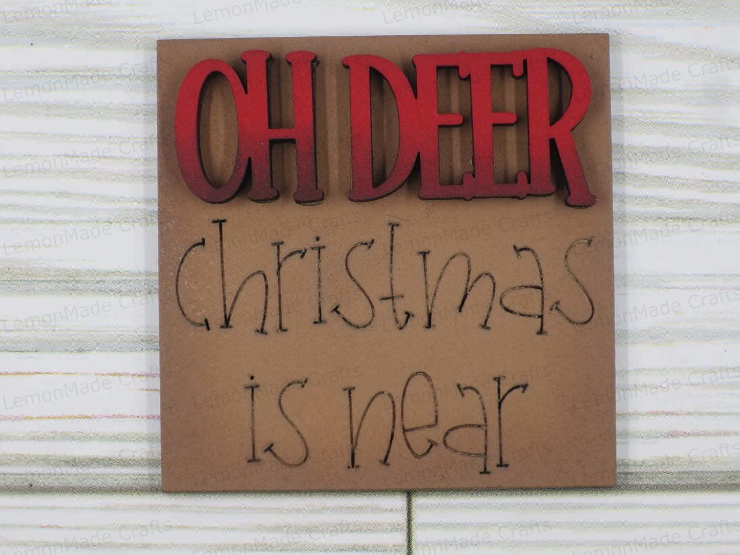 Interchangeable Mini Tile: Cozy Christmas