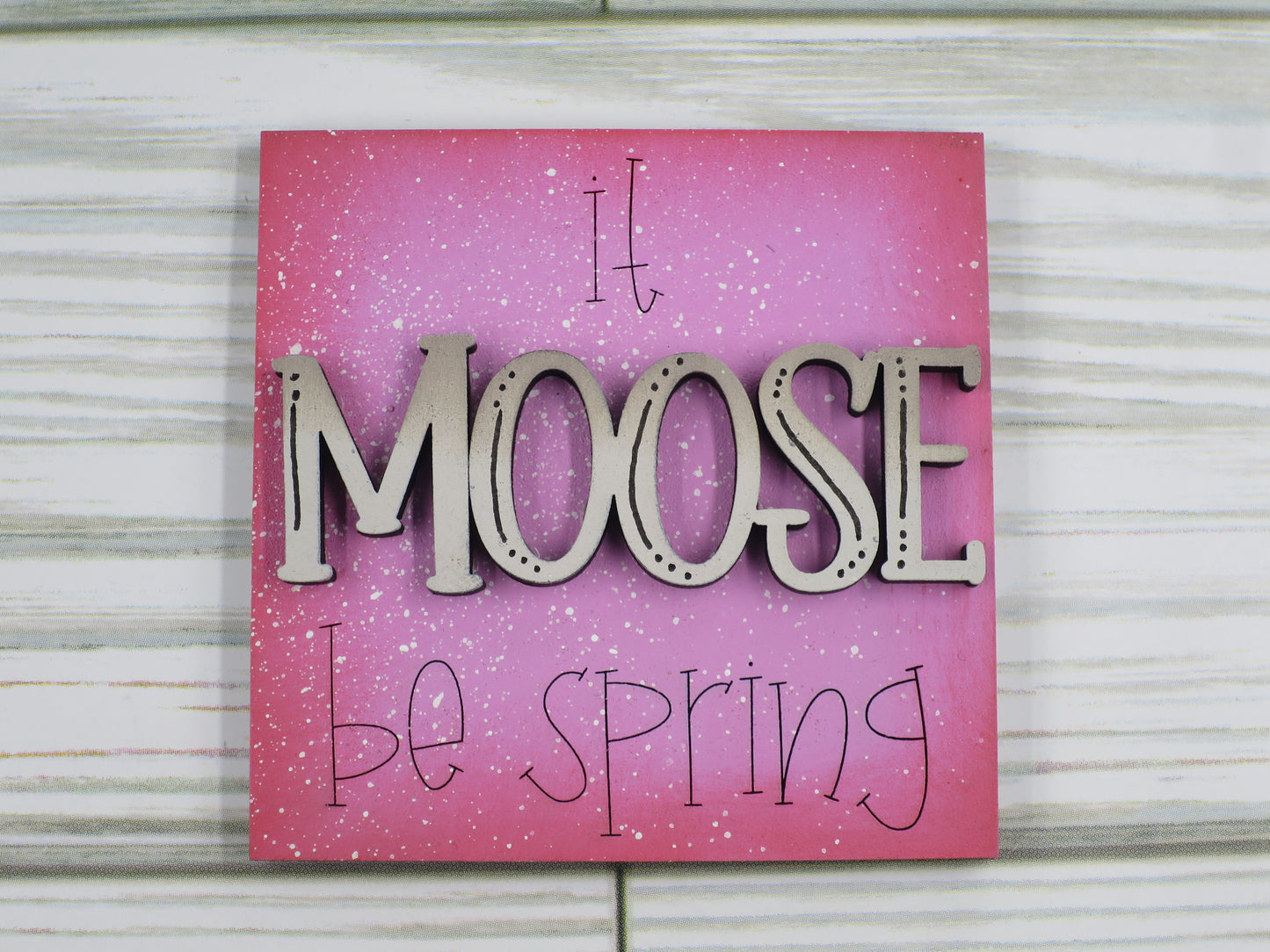 Interchangeable Mini Tile: Moose Spring