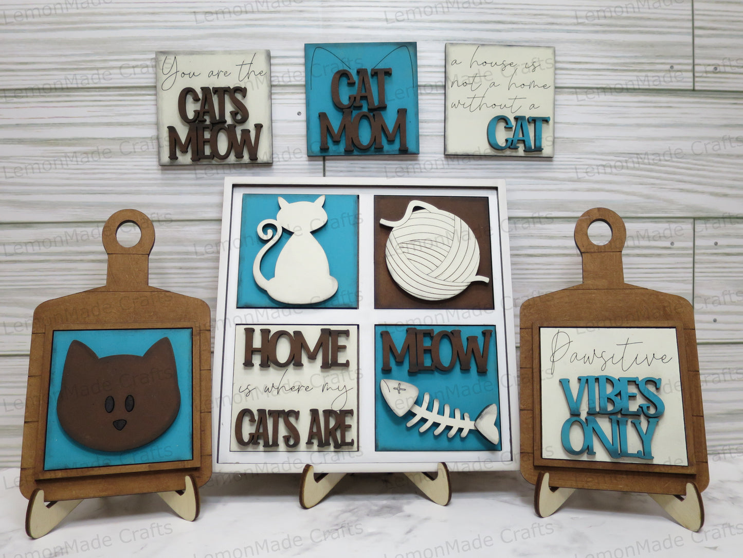 Interchangeable Mini Tile: Cat