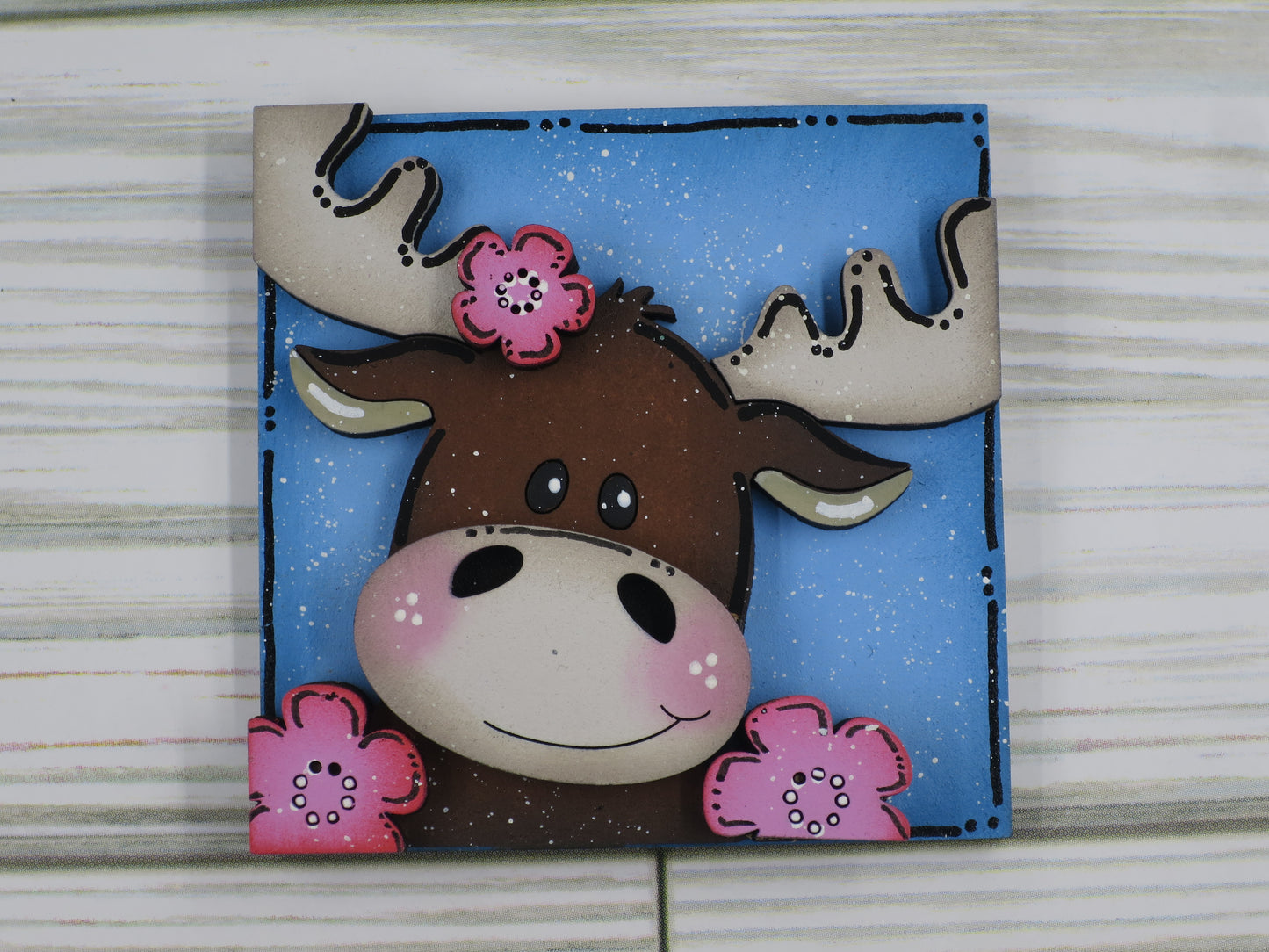 Interchangeable Mini Tile: Moose Spring