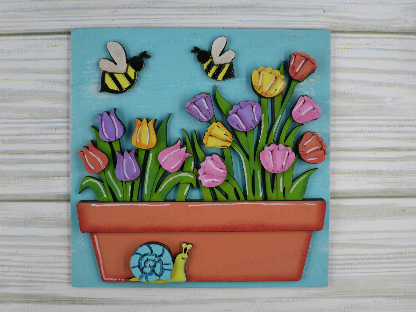 Interchangeable Tile: Spring Flowers