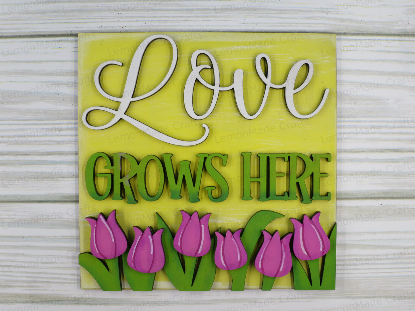 Interchangeable Tile: Spring Flowers