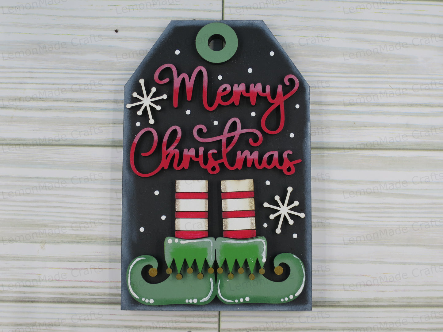 Ornament-Elf Christmas Trio