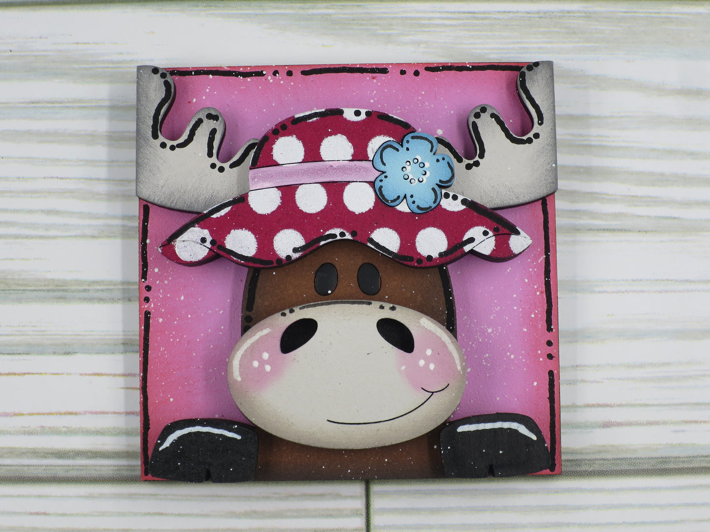 Interchangeable Mini Tile: Moose Spring
