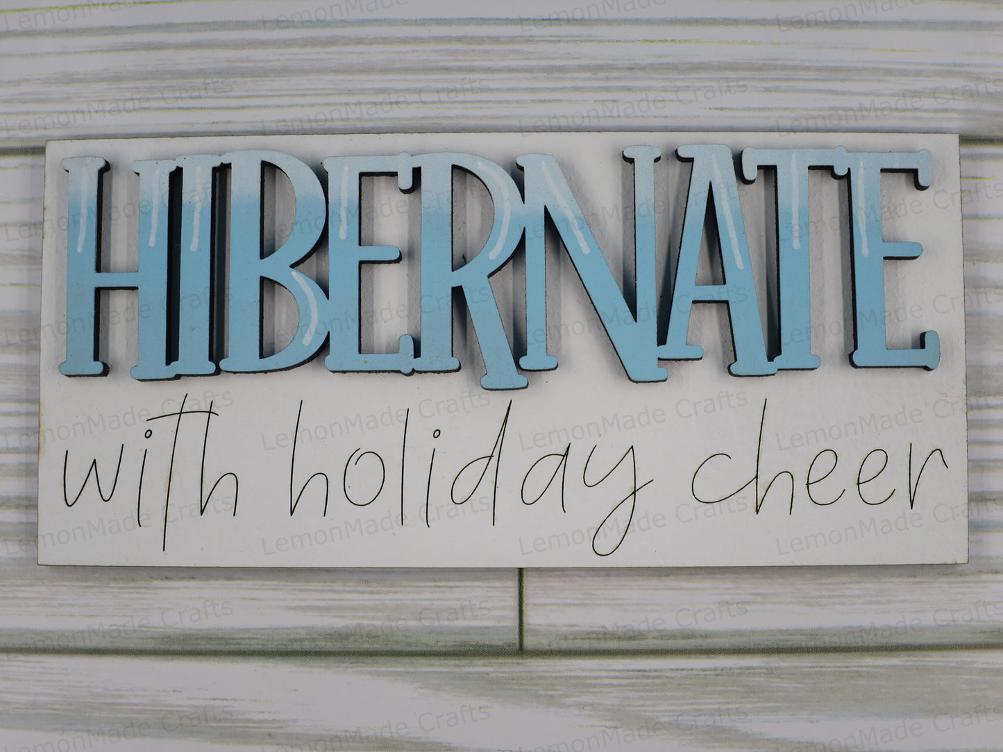 Interchangeable Mini Tile: Bear Christmas