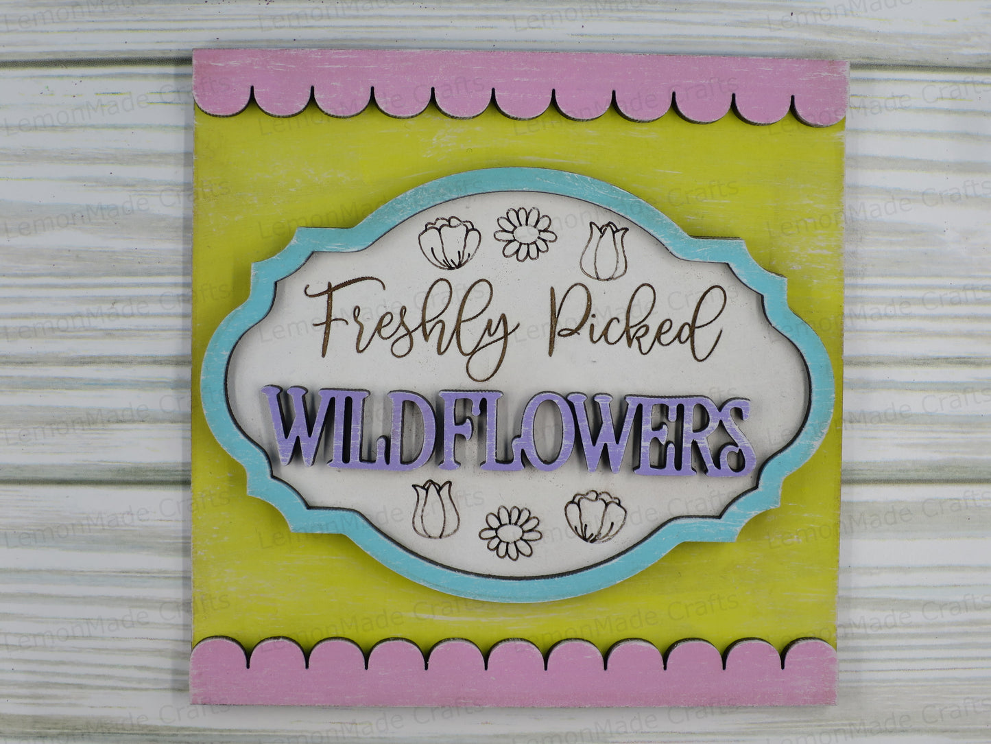 Interchangeable Tile: Spring Flowers