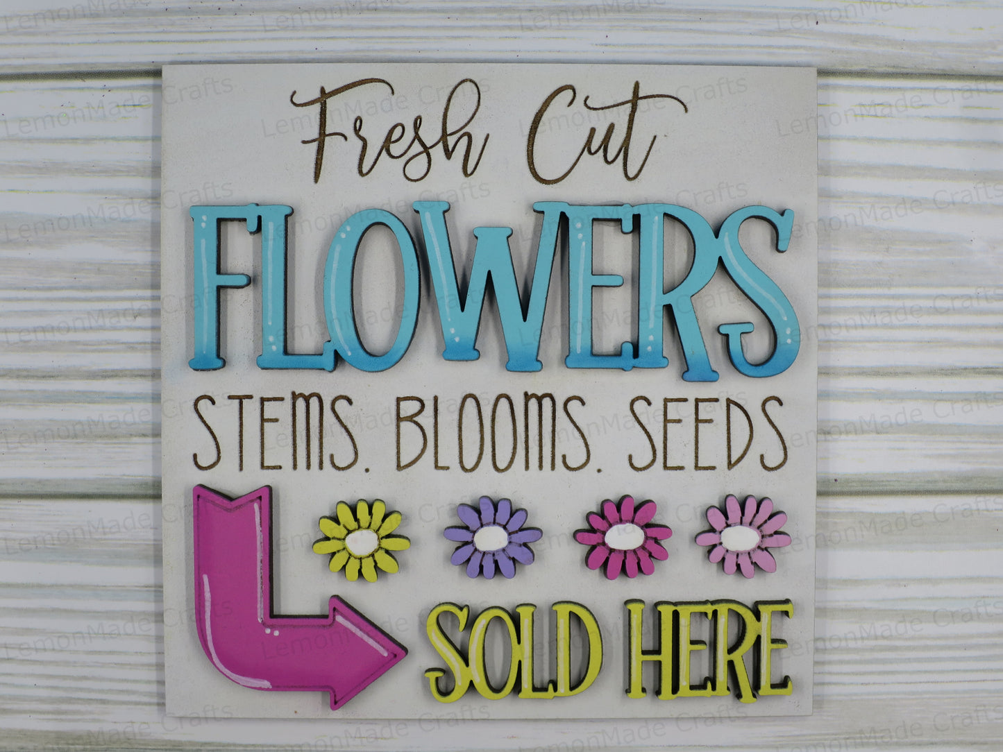 Interchangeable Tile: Spring Flowers