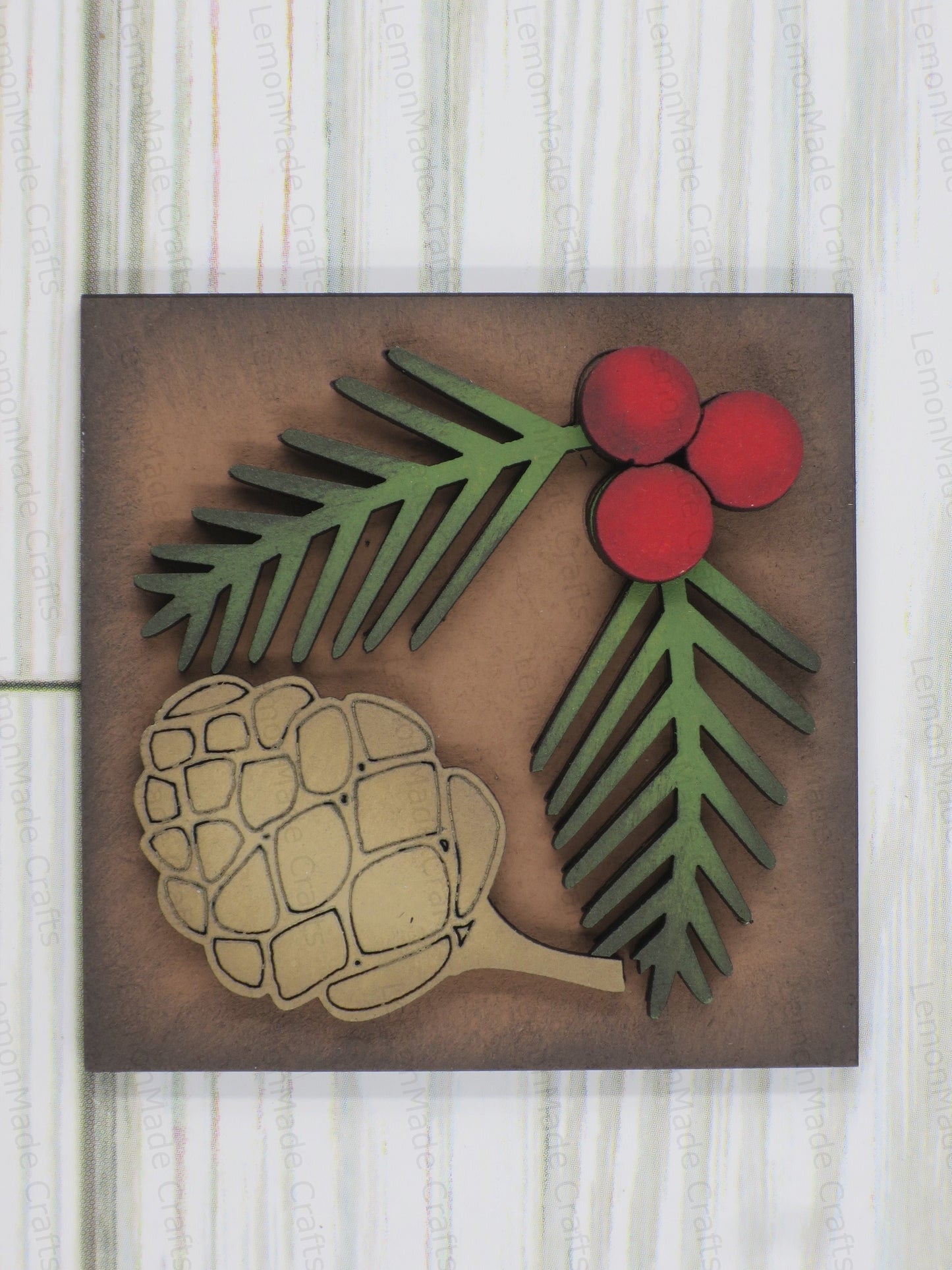 Interchangeable Mini Tile: Cozy Christmas