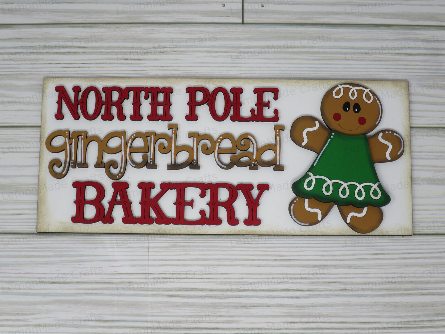 Interchangeable Tile: Gingerbread Kisses