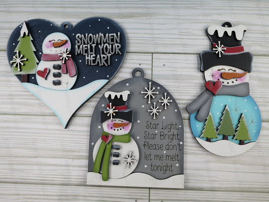 Ornament-Snowman Winter