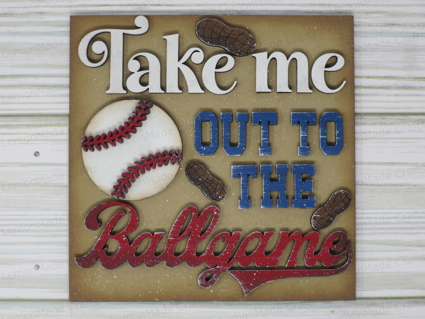Interchangeable Tile: Baseball