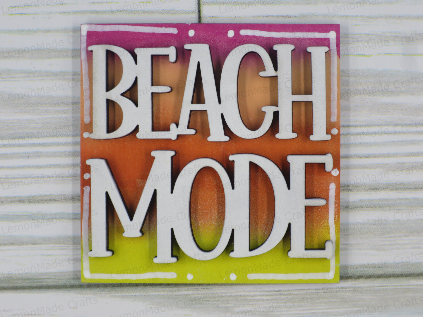 Interchangeable Mini Tile: Beach