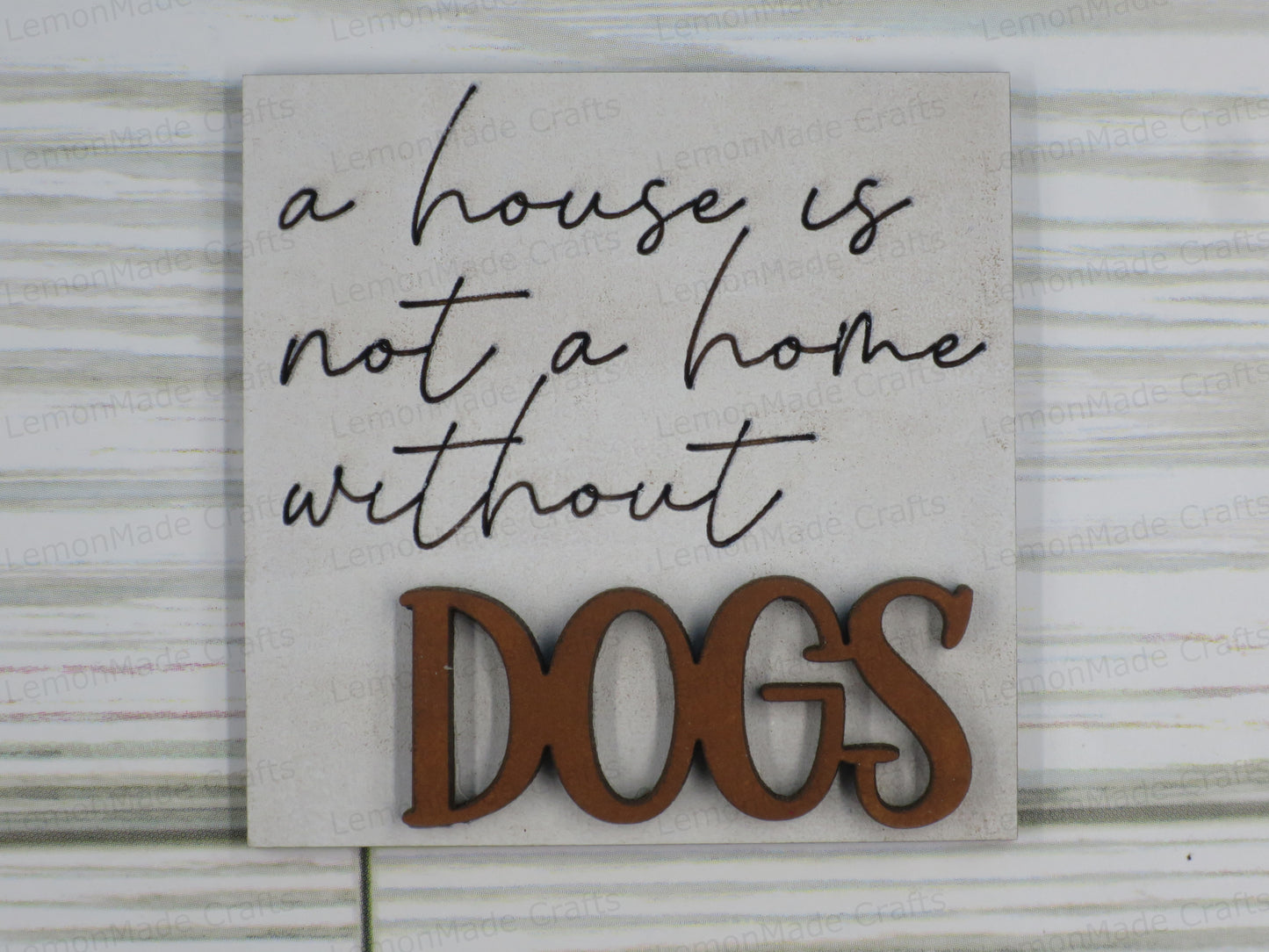 Interchangeable Mini Tile: Dog