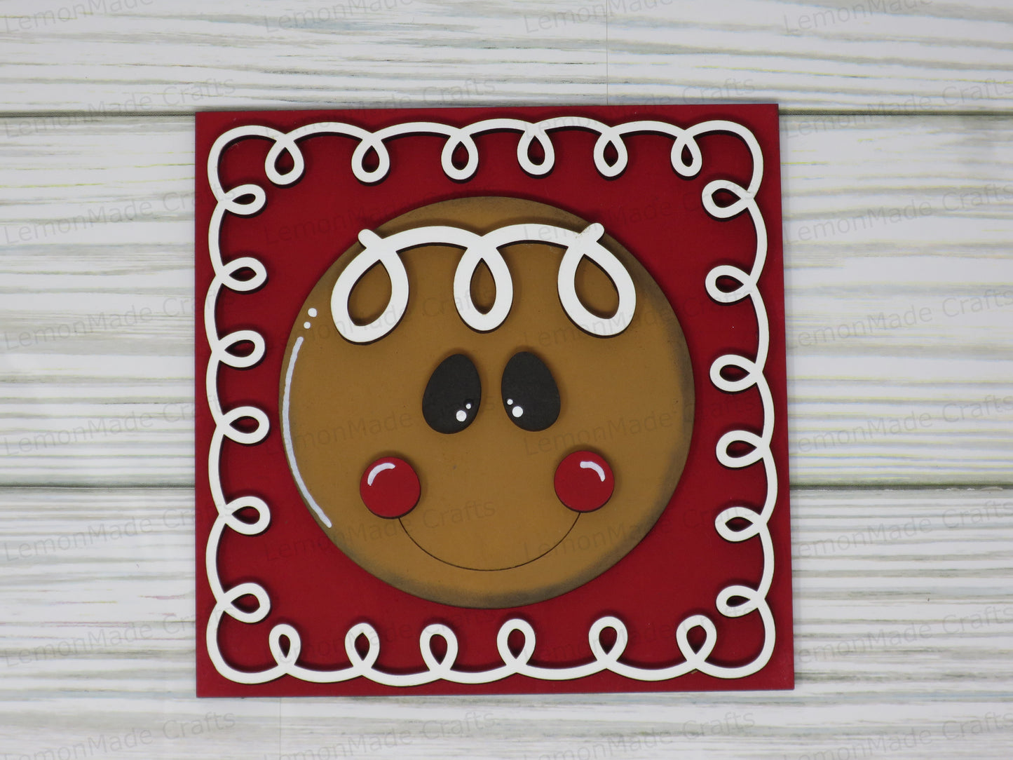 Interchangeable Tile: Gingerbread Kisses