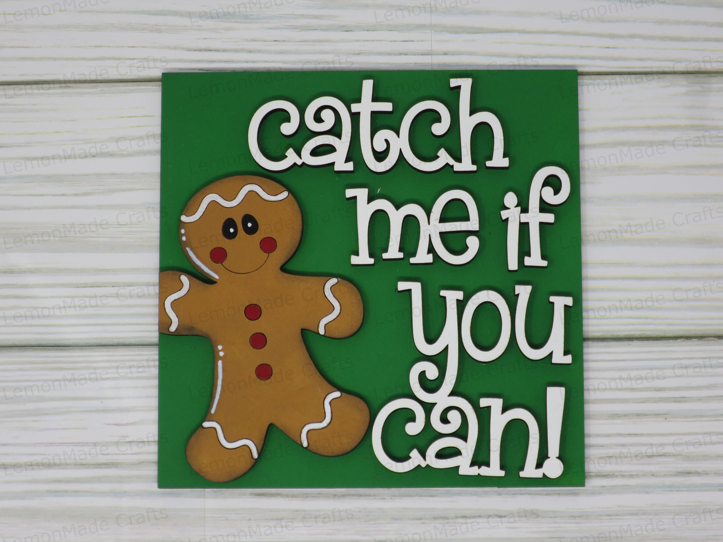 Interchangeable Tile: Gingerbread Kisses