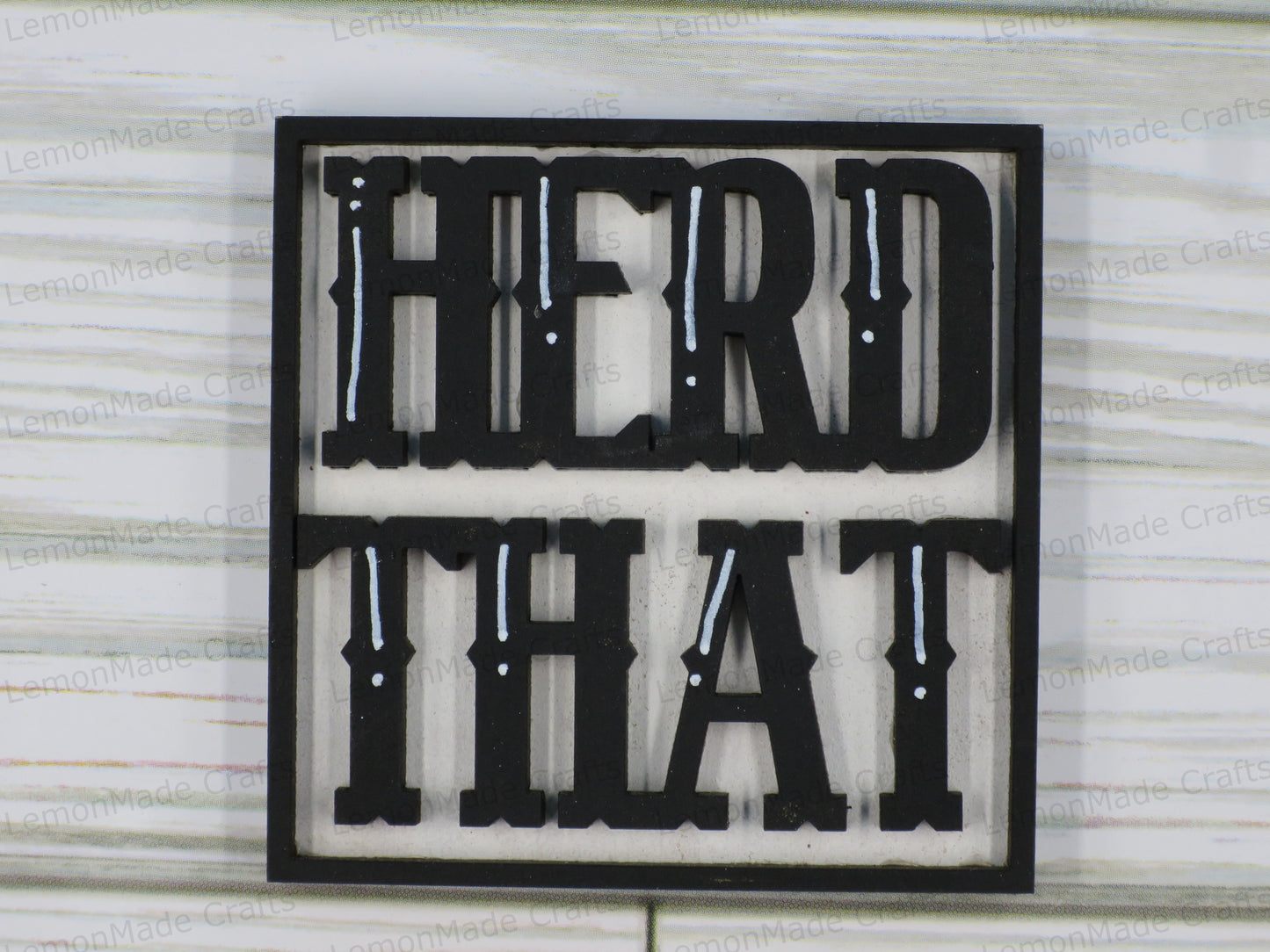 Interchangeable Mini Tile: Cow Farm