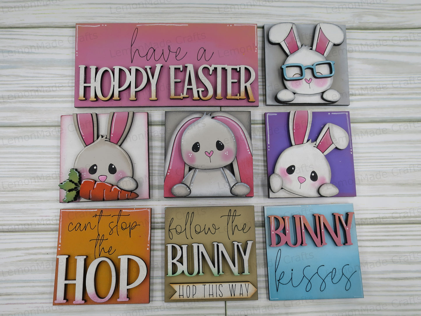 Interchangeable Mini Tile: Easter Bunny