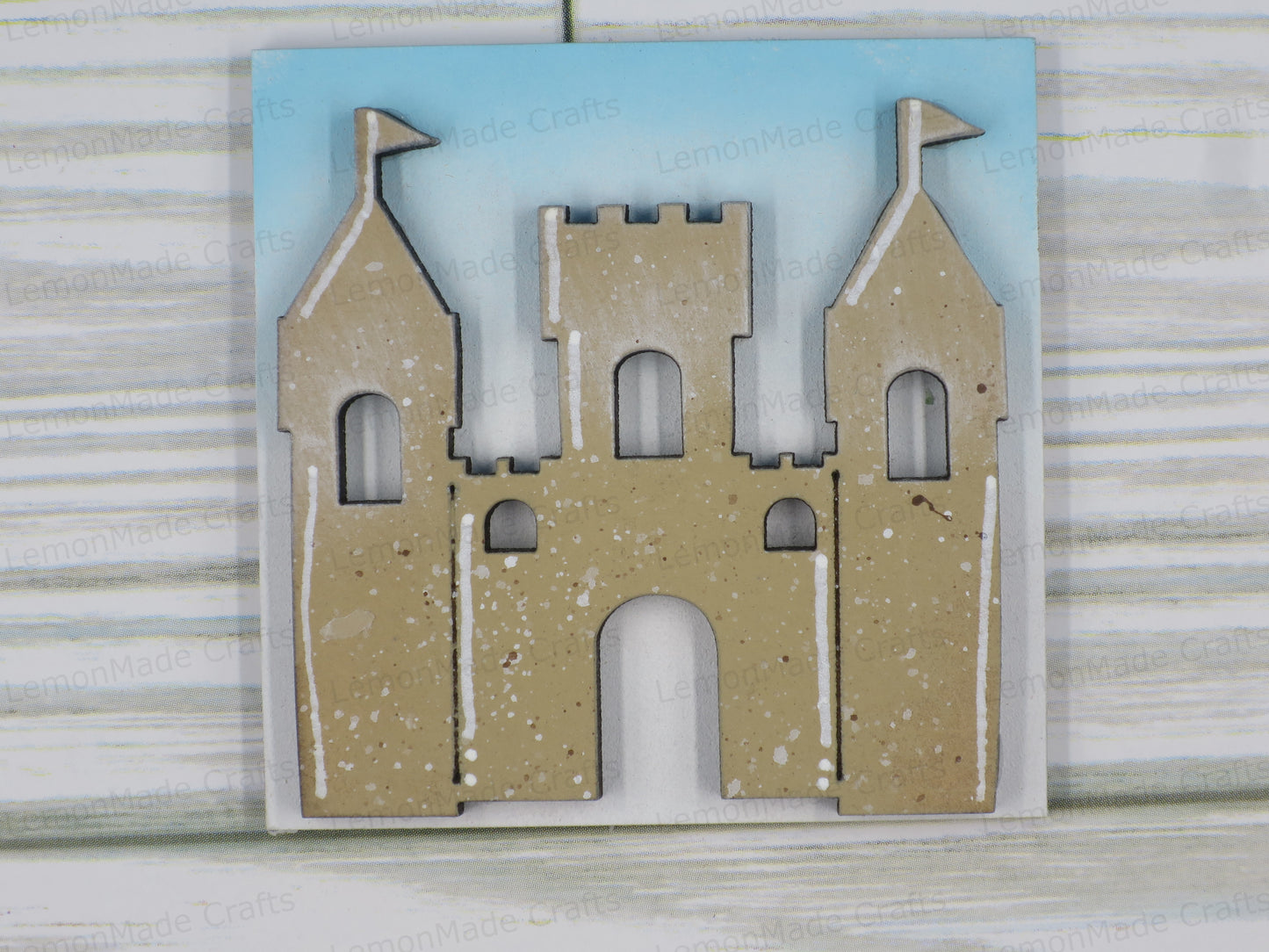 Interchangeable Mini Tile: Beach