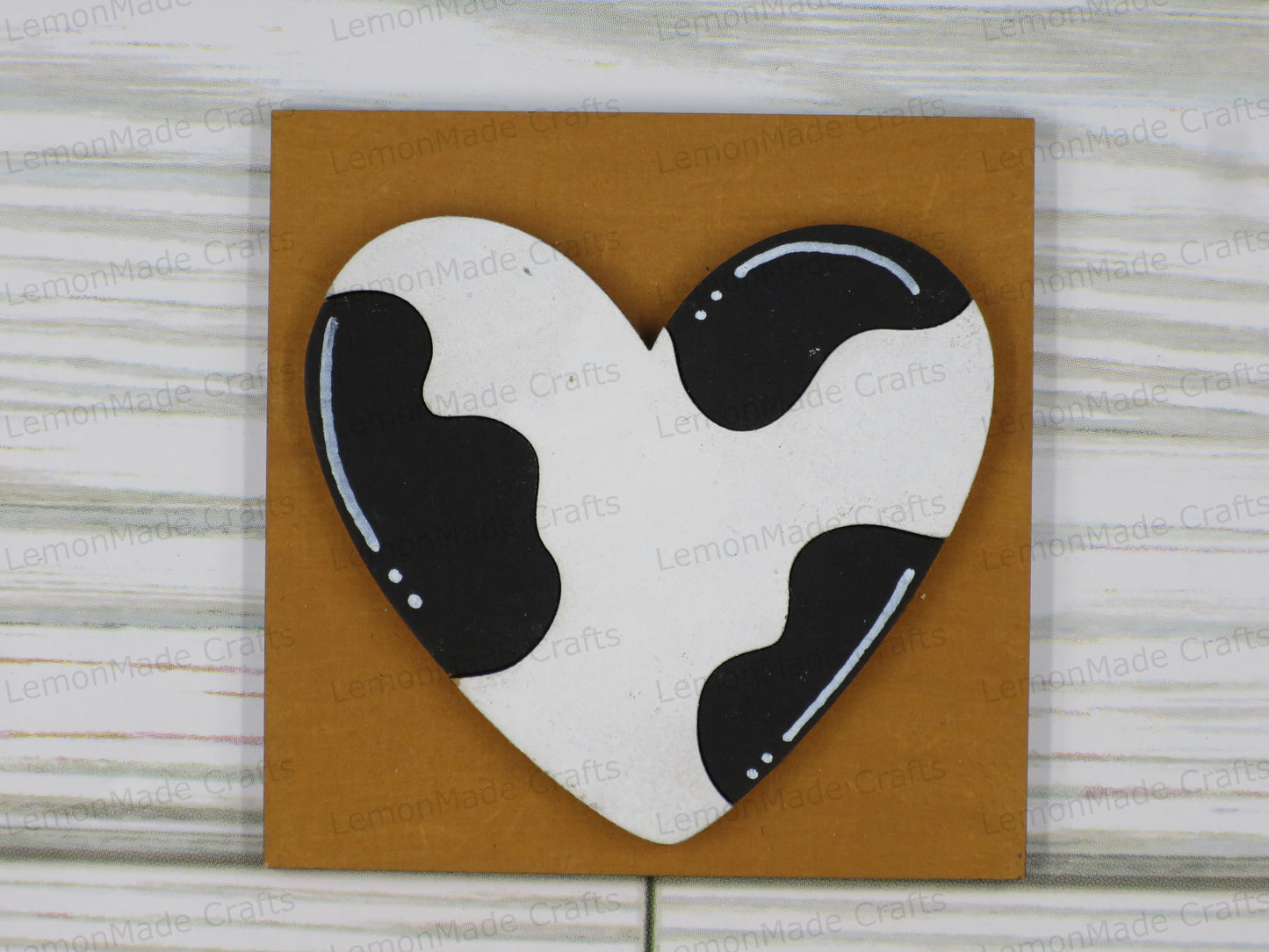 Interchangeable Mini Tile: Cow Farm