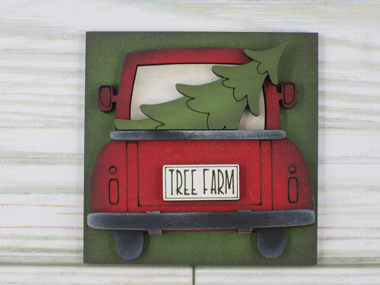 Interchangeable Mini Tile: Farmhouse Christmas
