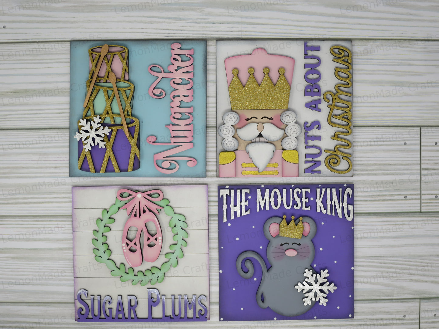 Interchangeable Tile: Nutcracker Ballet Christmas